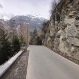 L'éboulement s'est produit ce samedi à la haute de Pinsec sur la route Vercorin-Vissoie